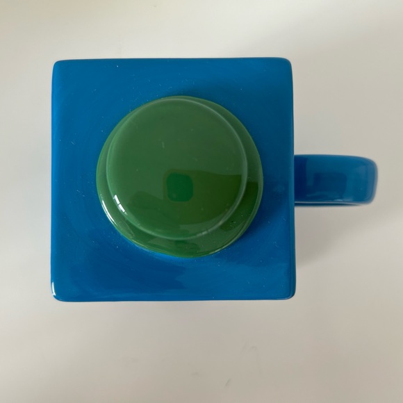 New Mr. Men Little Miss Mr. GRUMPY by Magenta Blue Top Hat Topper Mug🎩💙💚 - Picture 8 of 9